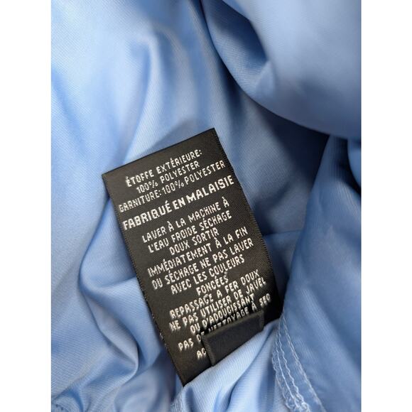 Footjoy Vintage Golf Mens V-Neck Pullover Jacket Large Blue Performance - Picture 7 of 8